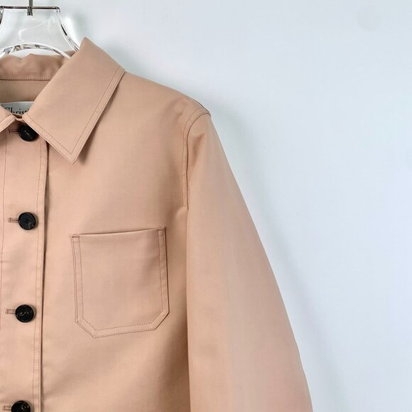 Christian Dior Womens Beige Cotton Single-Breasted Jacket With Pockets & Lapel C - Picture 5 of 6